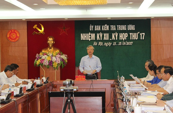 Trước đó, Ủy ban Kiểm tra Trung ương đã họp kỳ 17 chỉ ra những sai phạm của ông Huỳnh Đức Thơ và ông Nguyễn Xuân Anh. Ảnh: Chinhphu.vn Trước đó, Ủy ban Kiểm tra Trung ương đã họp kỳ 17 chỉ ra những sai phạm của ông Huỳnh Đức Thơ và ông Nguyễn Xuân Anh. Ảnh: Chinhphu.vn