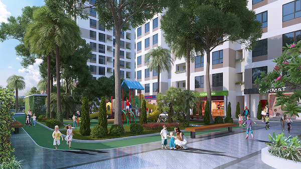 Khu vui chơi nội khu Valencia Garden