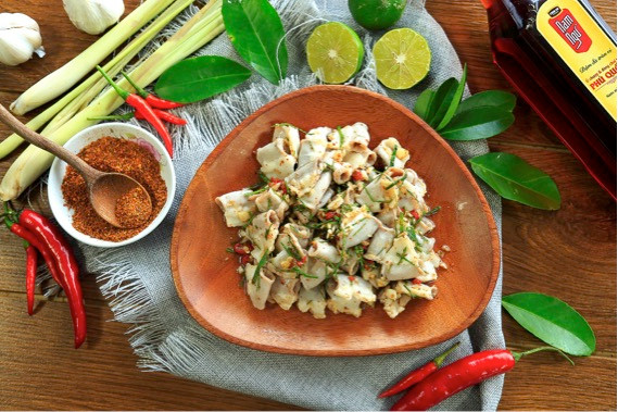 Món Lòng non trộn mắm - nguồn Feedy.vn Món Lòng non trộn mắm - nguồn Feedy.vn