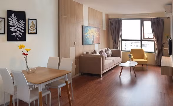 Tầm nhìn từ tầng 15 căn hộ Valencia Garden