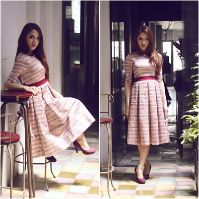 ... và những bộ trang phục được mix khá "chuẩn" với cả vóc dáng và gương mặt. ... và những bộ trang phục được mix khá "chuẩn" với cả vóc dáng và gương mặt.