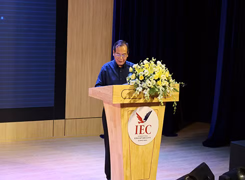 Tiến sĩ Đỗ Mạnh Cường - Phó Tổng Giám đốc Tập đoàn NHG phát biểu (ảnh: NHG)