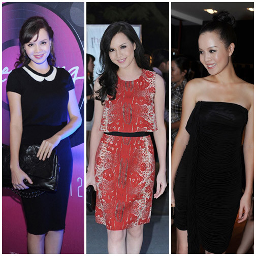 Á hậu Ngọc Oanh là một trong những người đẹp sở hữu nhan sắc thách thức thời gian. Không hoạt động rầm rộ trong showbiz nhưng mỗi lần xuất hiện tại sự kiện nào, Ngọc Oanh cũng đều thu hút sự chú ý với vẻ đẹp tươi tắn, nụ cười sáng, đặc biệt là phong cách thời trang thanh lịch. Á hậu Ngọc Oanh là một trong những người đẹp sở hữu nhan sắc thách thức thời gian. Không hoạt động rầm rộ trong showbiz nhưng mỗi lần xuất hiện tại sự kiện nào, Ngọc Oanh cũng đều thu hút sự chú ý với vẻ đẹp tươi tắn, nụ cười sáng, đặc biệt là phong cách thời trang thanh lịch.