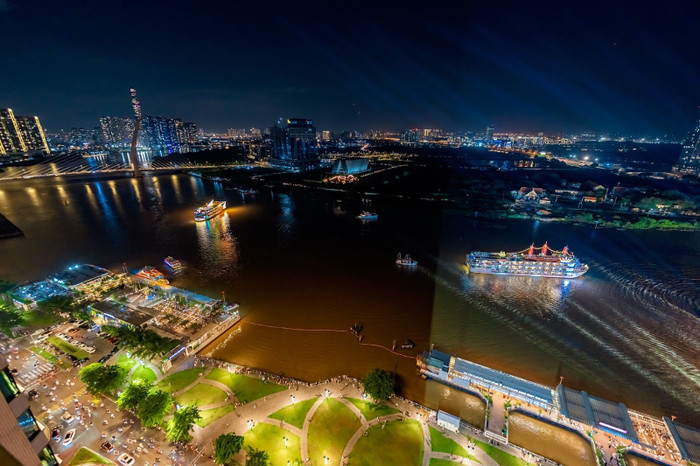 Tour du lịch đêm trên sông Sài Gòn đang được thử nghiệm.