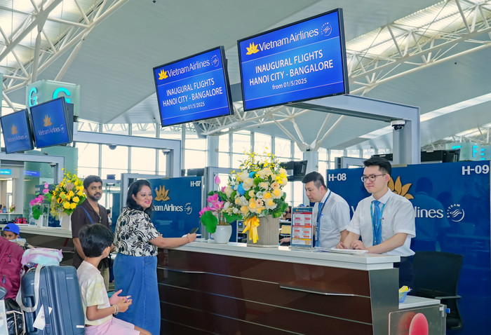 Ảnh 3_ Vietnam Airlines đã thực hiện hơn 3.200 chuyến bay, phục vụ hơn 511.700 lượt hành khách tới Ấn Độ.jpg