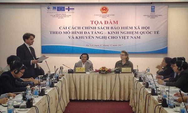 Quang cảnh buổi tọa đàm. Ảnh: BHXH. Quang cảnh buổi tọa đàm. Ảnh: BHXH.