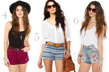 Càng về sau, quần shorts dành cho phái đẹp ngày càng kiểu cách.