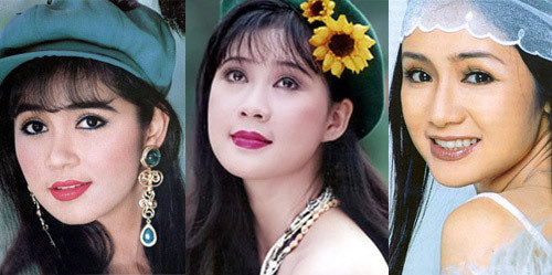 Gu trang điểm thời bấy giờ thường rất đậm, kể cả đối với nghệ sĩ lẫn người dân thường Gu trang điểm thời bấy giờ thường rất đậm, kể cả đối với nghệ sĩ lẫn người dân thường