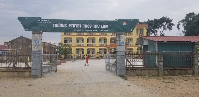 Học sinh Trường Phổ thông dân tộc bán trú Trung học cơ sở Thu Lũm không chỉ được học tập, mà còn được làm quen với lao động, tăng gia sản xuất. Ảnh: NVCC. Học sinh Trường Phổ thông dân tộc bán trú Trung học cơ sở Thu Lũm không chỉ được học tập, mà còn được làm quen với lao động, tăng gia sản xuất. Ảnh: NVCC.