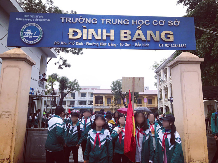 Phụ huynh Trường Trung học cơ sở Đình Bảng cho biết, đây không phải năm đầu tiên mà mấy năm nay trường này cũng thu như vậy. Ảnh: FB Trung học cơ sở Đình Bảng.