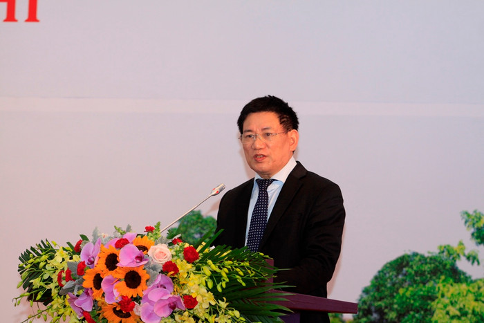 Ông Hồ Đức Phớc phát biểu bế mạc. Ảnh: Vũ Phương. Ông Hồ Đức Phớc phát biểu bế mạc. Ảnh: Vũ Phương.