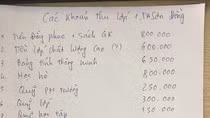 Phụ huynh Trường Sơn Đồng đưa bằng chứng quỹ phụ huynh bị trường ...vặt trụi ảnh 3