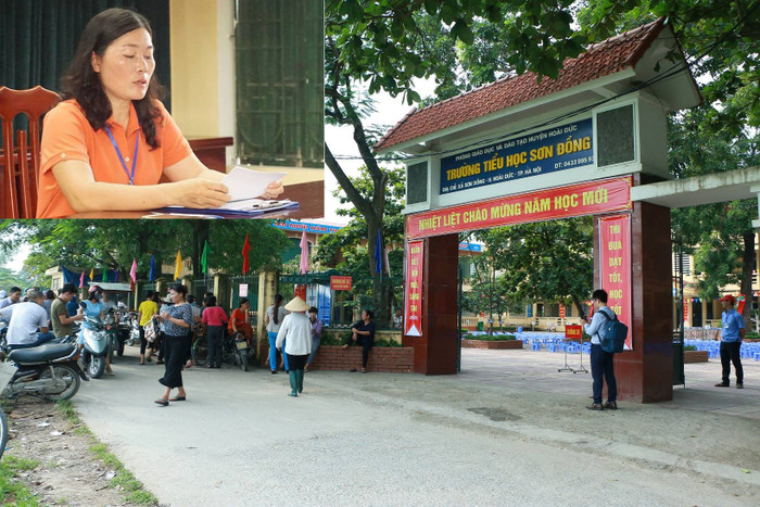 Tố Hiệu trưởng lạm thu, phụ huynh trường Sơn Đồng bị dọa... cho vào tù ảnh 1