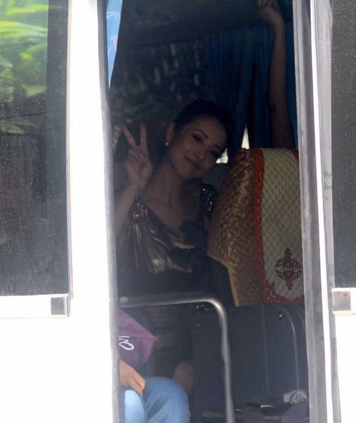 Ngay sau khi chương trình kết thúc, cô lập tức lên trở về Hà Nội.