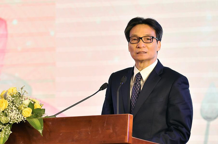 Phó Thủ tướng Vũ Đức Đam phát biểu tại hội nghị. Ảnh: VGP/Nhật Bắc Phó Thủ tướng Vũ Đức Đam phát biểu tại hội nghị. Ảnh: VGP/Nhật Bắc