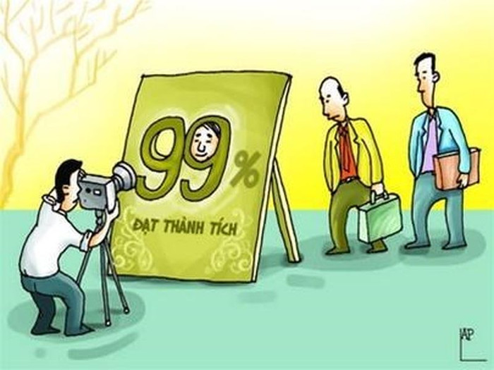 Nhà trường áp chỉ tiêu chất lượng giáo dục chỉ khiến giáo dục thêm bệnh thành tích và gian dối. (Ảnh: vtv.vn). Nhà trường áp chỉ tiêu chất lượng giáo dục chỉ khiến giáo dục thêm bệnh thành tích và gian dối. (Ảnh: vtv.vn).