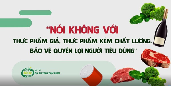 Thông điệp Tháng hành động vì an toàn thực phẩm năm 2019. Thông điệp Tháng hành động vì an toàn thực phẩm năm 2019.