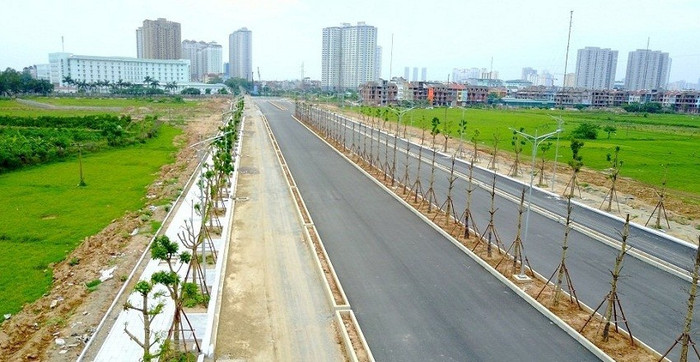 Ảnh thực tế tuyến đường Xa La Nguyễn Xiển chụp ngày 10/04/2019 Ảnh thực tế tuyến đường Xa La Nguyễn Xiển chụp ngày 10/04/2019