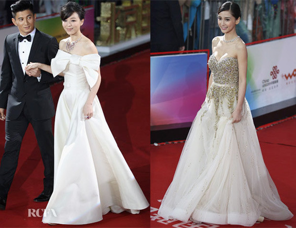 Zang Zingchu (trái) thu hút mọi ánh nhìn với vẻ thánh thiện, đáng yêu của mình Zang Zingchu (trái) thu hút mọi ánh nhìn với vẻ thánh thiện, đáng yêu của mình