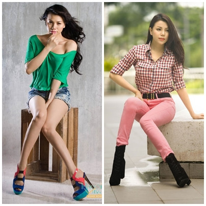 Dáng ngồi co chân chữ X gợi cảm nhưng vẫn trẻ trung, năng động. Dáng ngồi co chân chữ X gợi cảm nhưng vẫn trẻ trung, năng động.