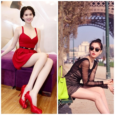 ... hoặc thả lỏng ý nhị khoe đôi chân nuột nà và mịn màng của mình. ... hoặc thả lỏng ý nhị khoe đôi chân nuột nà và mịn màng của mình.