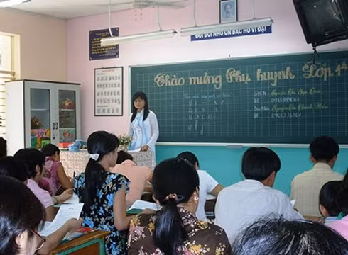 Một buổi họp phụ huynh học sinh (ảnh minh họa: Báo GDTĐ) Một buổi họp phụ huynh học sinh (ảnh minh họa: Báo GDTĐ)