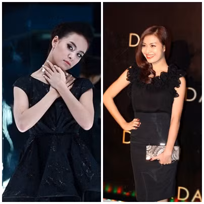 5. Nóng bỏng như Hoàng Thùy Linh Sự bí ẩn và lôi cuốn của gam màu đen sẽ khiến bạn trở nên thật thu hút và cá tính trong ngày 20/10