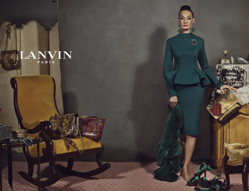 Tajah Murdock là gương mặt chính của Lavin trong mùa Thu Đông 2012 khi đã 82 tuổi.