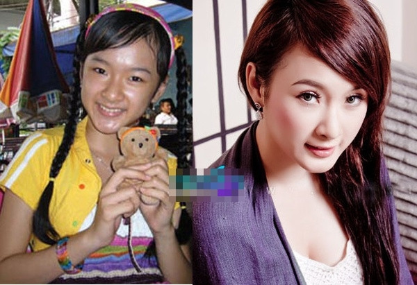 Angela đáng yêu ngày xưa và Angela gợi cảm của hiện tại. Angela đáng yêu ngày xưa và Angela gợi cảm của hiện tại.