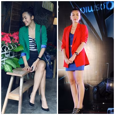 Những chiếc áo blazer không thể thiếu khi bạn muốn dạo phố vào những ngày thu se lạnh, mặc chúng ngoài váy liền thân, hoặc cả váy rời, bạn sẽ thật xinh xắn, mà vẫn đủ ấm áp.