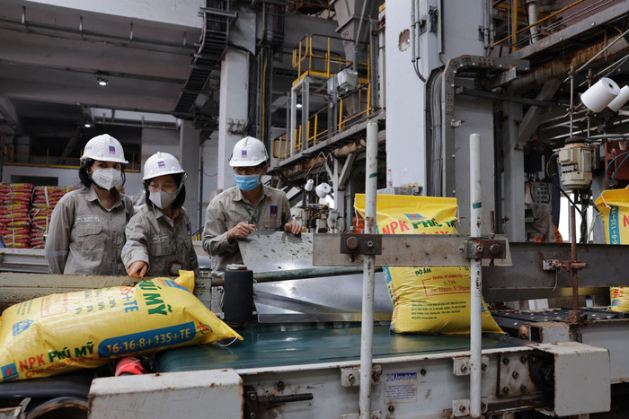 Nhà máy Đạm Phú Mỹ đảm bảo an toàn ở các khâu sản xuất Nhà máy Đạm Phú Mỹ đảm bảo an toàn ở các khâu sản xuất