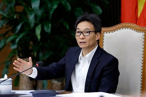 Phó Thủ tướng Vũ Đức Đam chủ trì Hội nghị. (Ảnh: VGP/Đình Nam) Phó Thủ tướng Vũ Đức Đam chủ trì Hội nghị. (Ảnh: VGP/Đình Nam)