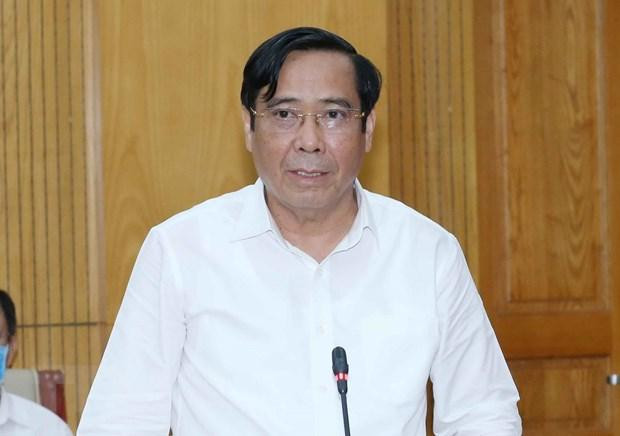 Ông Nguyễn Thanh Bình, Ủy viên Trung ương Đảng, Phó Trưởng Ban Thường trực Ban Tổ chức Trung ương. (Ảnh: Phương Hoa/TTXVN) Ông Nguyễn Thanh Bình, Ủy viên Trung ương Đảng, Phó Trưởng Ban Thường trực Ban Tổ chức Trung ương. (Ảnh: Phương Hoa/TTXVN)