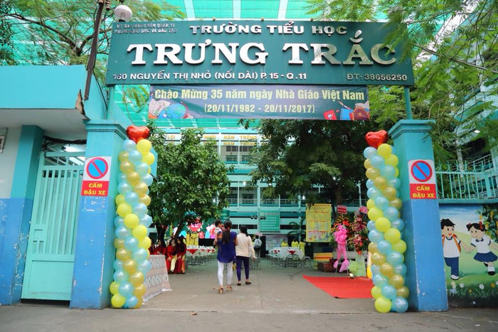 Trường tiểu học Trưng Trắc, Quận 11, Thành phố Hồ Chí Minh (ảnh minh họa: Facebook nhà trường) THTrungTracfbtruong.jpg