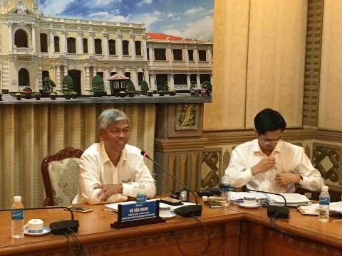 Ông Võ Văn Hoan khẳng định, TP hoan nghênh việc làm đòi lại vỉa hè của quận 1 đang làm (ảnh: P.L) Ông Võ Văn Hoan khẳng định, TP hoan nghênh việc làm đòi lại vỉa hè của quận 1 đang làm (ảnh: P.L)