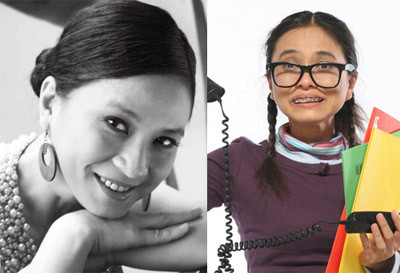 Ngọc Hiệp trong vai cô gái xấu xí Huyền Diệu