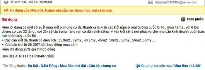 Điều này làm cho nhiều người tỏ ra nghi ngờ về tính pháp lí của căn hộ giá rẻ tại chung cư Đại Thanh. Trong khi người mua không mua được thì cũng có rất nhiều người đã mua rồi nhưng đang tìm cách bán ra Điều này làm cho nhiều người tỏ ra nghi ngờ về tính pháp lí của căn hộ giá rẻ tại chung cư Đại Thanh. Trong khi người mua không mua được thì cũng có rất nhiều người đã mua rồi nhưng đang tìm cách bán ra