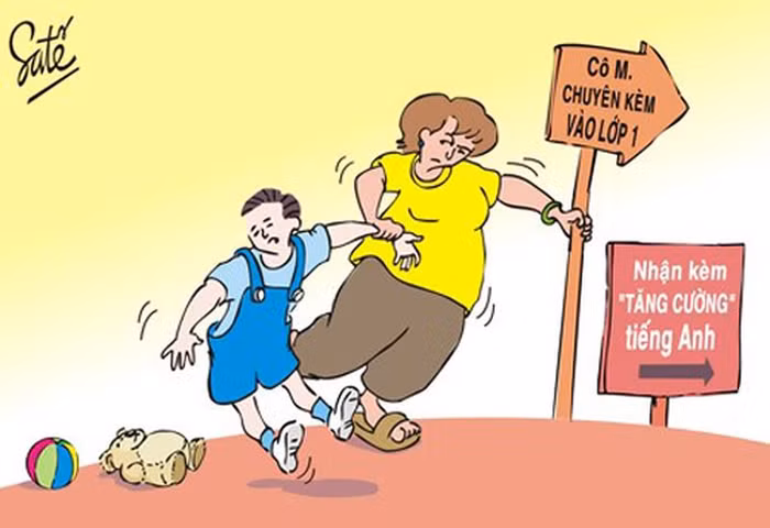 Cần có biện pháp triệt để giải quyết vấn đề dạy thêm học thêm tràn lan. Hình minh họa: Satế Cần có biện pháp triệt để giải quyết vấn đề dạy thêm học thêm tràn lan. Hình minh họa: Satế