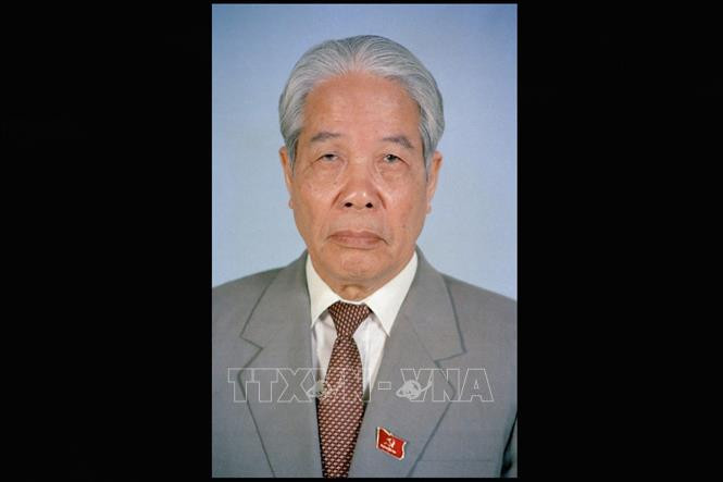 Đồng chí Đỗ Mười (năm 1996). Ảnh: TTXVN Đồng chí Đỗ Mười (năm 1996). Ảnh: TTXVN