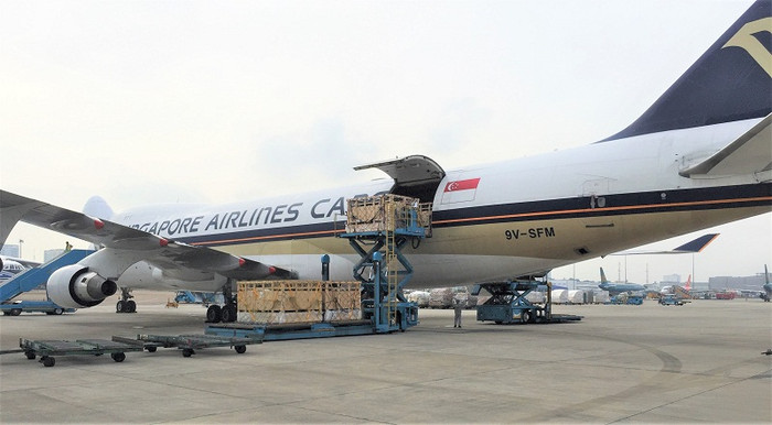 Chuyên cơ chở hơn 200 cô bò hữu cơ từ Úc về Việt Nam. Chuyên cơ chở hơn 200 cô bò hữu cơ từ Úc về Việt Nam.