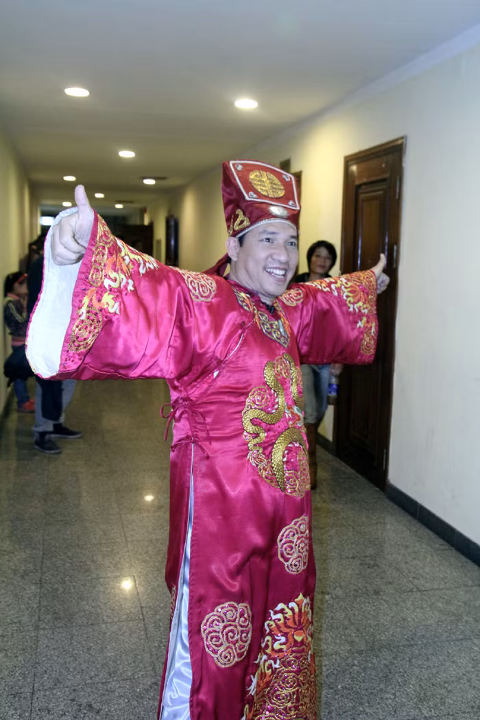 Anh có điệu nhảy "hoang mang" style máu mửa trên thiên đình.