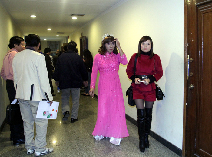 Cô Đẩu Công Lý sau khi tút tát xong.