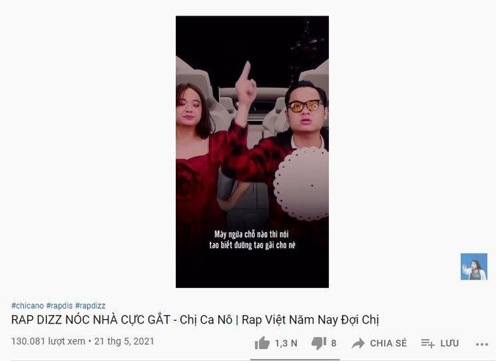 ‘Vợ chồng’ chị Ca Nô bắt rap chất lừ khiến cư dân mạng được dịp cười nghiêng ngả. ‘Vợ chồng’ chị Ca Nô bắt rap chất lừ khiến cư dân mạng được dịp cười nghiêng ngả.