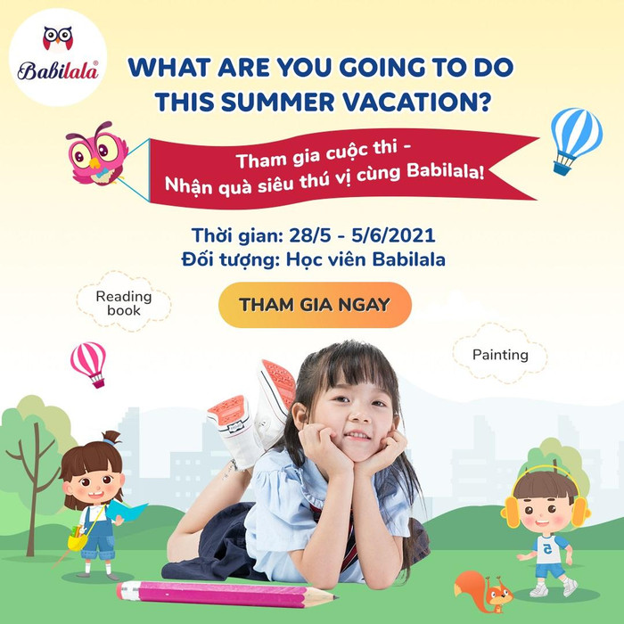 Cuộc thi “What are you going to do this summer vacation?” Cuộc thi “What are you going to do this summer vacation?”