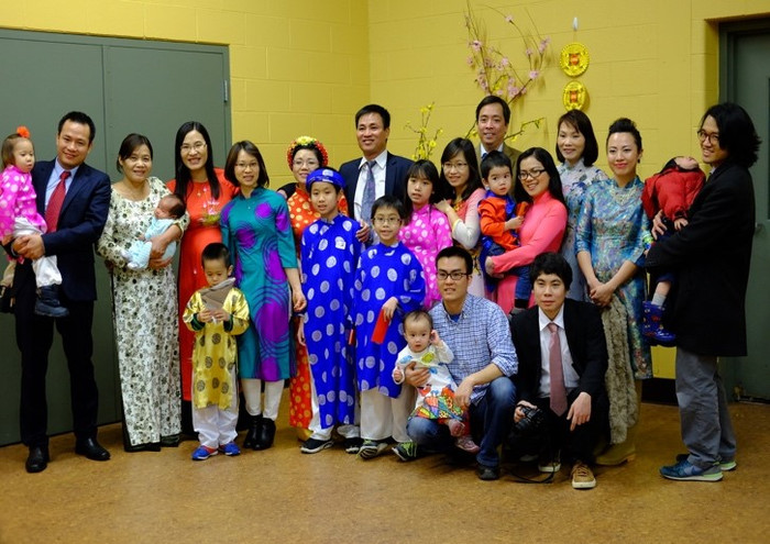 Tết đoàn viên của các gia đình du học sinh.