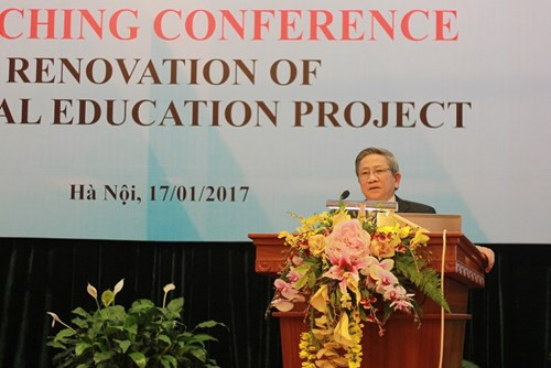 GS.Nguyễn Minh Thuyết - Tổng chủ biên Chương trình giáo dục phổ thông mới. (Ảnh: Trần Vương) GS.Nguyễn Minh Thuyết - Tổng chủ biên Chương trình giáo dục phổ thông mới. (Ảnh: Trần Vương)