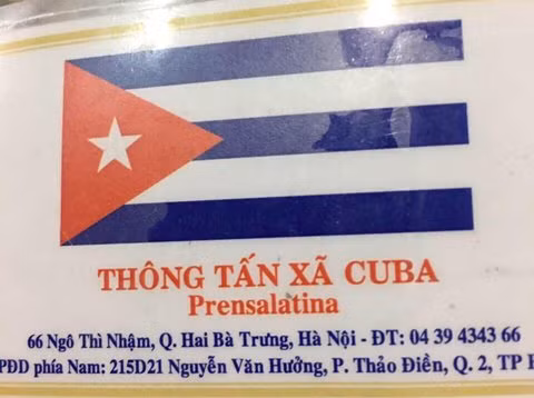 Giả mạo Thẻ nhà báo Thông tấn xã Cuba tại Việt Nam ảnh 1