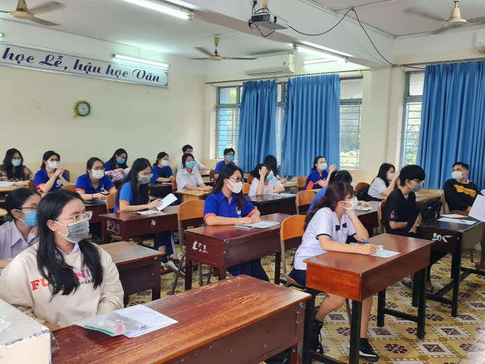 Thí sinh Thành phố Hồ Chí Minh thi tốt nghiệp năm 2021 đợt 1 (ảnh: P.L) Thí sinh Thành phố Hồ Chí Minh thi tốt nghiệp năm 2021 đợt 1 (ảnh: P.L)
