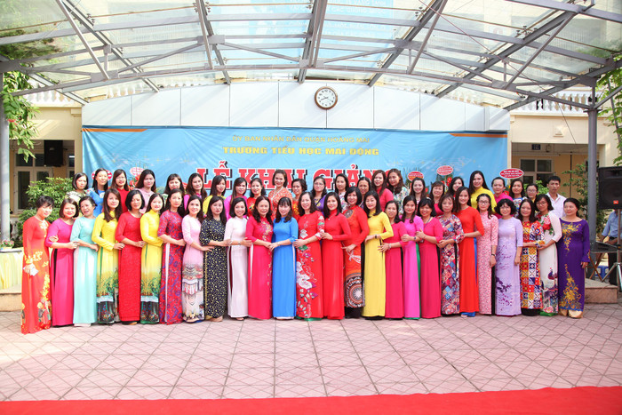 Trường Tiểu học Mai Động khang trang, hiện đại. Ảnh: Trường Tiểu học Mai Động. Trường Tiểu học Mai Động khang trang, hiện đại. Ảnh: Trường Tiểu học Mai Động.