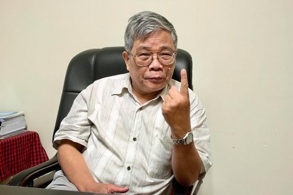 Giáo sư Đặng Đình Đào cho rằng, cần phải rà soát lại dự án Đại học Hoa Lư cũng như xem xét trách nhiệm của địa phương. Ảnh: Tuyết Nhung/Một thế giới. Giáo sư Đặng Đình Đào cho rằng, cần phải rà soát lại dự án Đại học Hoa Lư cũng như xem xét trách nhiệm của địa phương. Ảnh: Tuyết Nhung/Một thế giới.